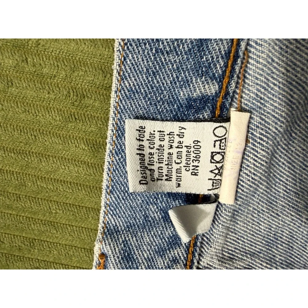 Vintage Calvin Klein Jeans Womens 12 Light Wash‎ HighRise TaperedMade USA AA28